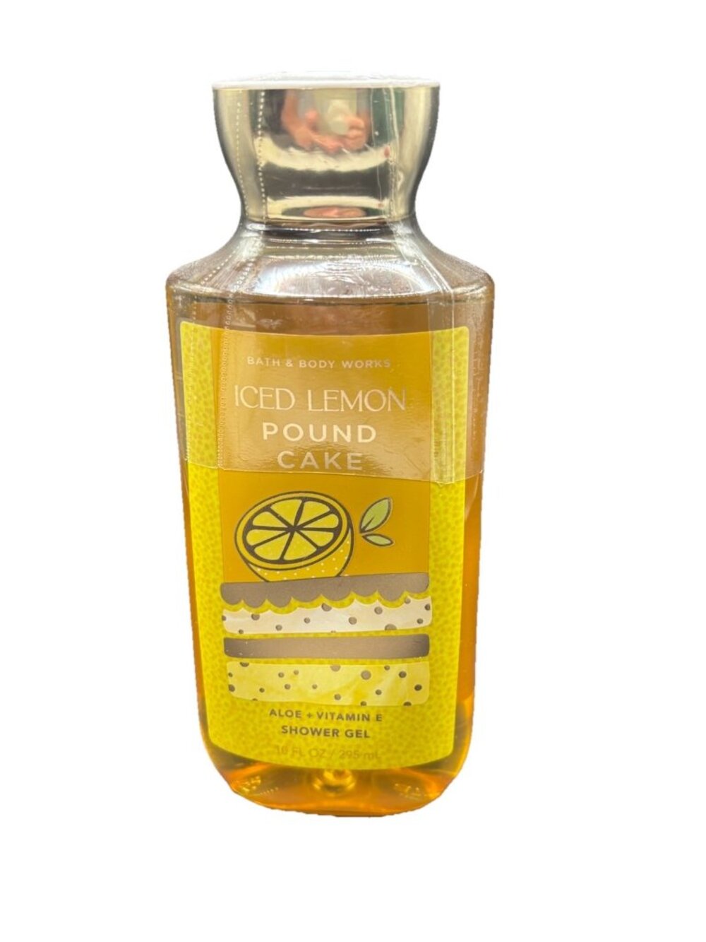 Bath & Body Works Iced Lemon Pound Cake Shower Gel Wash 10 oz Bakery Gourmand